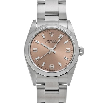 ロレックス オイスターパーペチュアル 77080 ピンク ユニセックス 時計 【中古】【wristwatch】