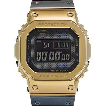 カシオ G-SHOCK GMW-B5000シリーズ フルメタル GMW-B5000TR-9JR ブラック メンズ 時計 【中古】【wristwatch】