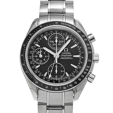 オメガ スピードマスター トリプルカレンダー 3220.50 ブラック メンズ 時計 【中古】【wristwatch】