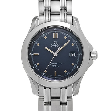 オメガ シーマスター 120 2511.80 ブルー メンズ 時計 【中古】【wristwatch】
