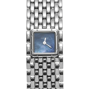 カルティエ リュバン 21ミリ W61002T9 ブルーシェル レディース 時計 【中古】【wristwatch】