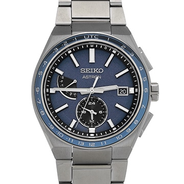 セイコー アストロン ネクスター SBXY037 ブルー メンズ 時計 【中古】【wristwatch】