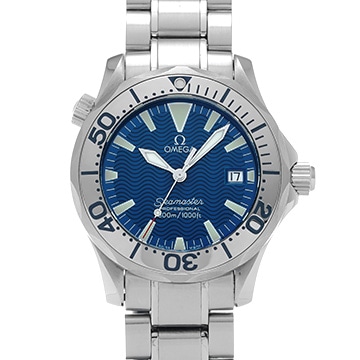 オメガ シーマスター プロフェッショナル 300 2263.80 ブルー メンズ 時計 【中古】【wristwatch】
