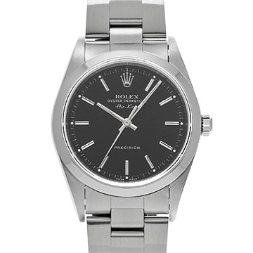 ロレックス エアキング 14000 ブラック メンズ 時計 【中古】【wristwatch】