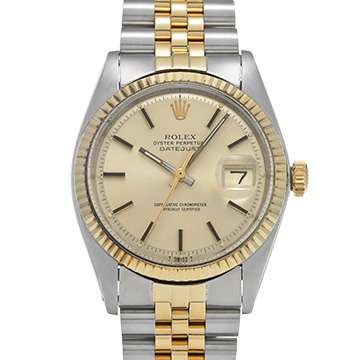 ロレックス デイトジャスト 1601 シャンパン メンズ 時計 【中古】【wristwatch】