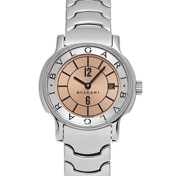 ブルガリ ソロテンポ ST29S ピンク レディース 時計 【中古】【wristwatch】