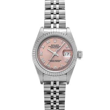 ロレックス デイトジャスト 69174 ピンク レディース 時計 【中古】【wristwatch】