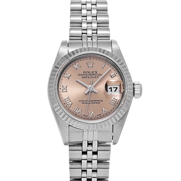 ロレックス デイトジャスト 69174 ピンク レディース 時計 【中古】【wristwatch】
