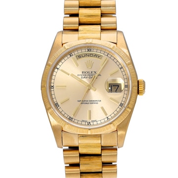 ロレックス デイデイト 18248 シャンパン メンズ 時計 【中古】【wristwatch】