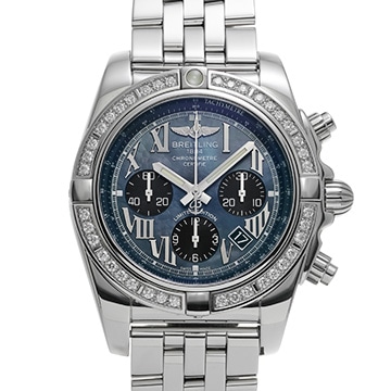 ブライトリング クロノマット 44 日本限定20本 AB01114A/BG64 ブラックシェル メンズ 時計 【中古】【wristwatch】