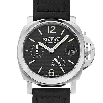 パネライ ルミノール パワーリザーブ PAM00241 ブラック メンズ 時計 【中古】【wristwatch】