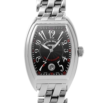 フランクミュラー コンキスタドール 8005SC ブラック メンズ 時計 【中古】【wristwatch】