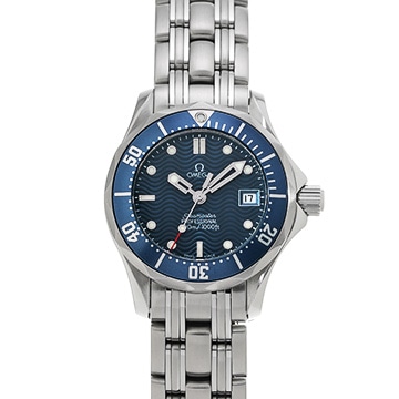 オメガ シーマスター 300 2583.80 ブルー レディース 時計 【中古】【wristwatch】