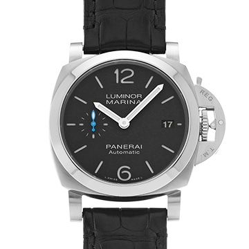 パネライ ルミノール クアランタ PAM01372 ブラック メンズ 時計 【中古】【wristwatch】