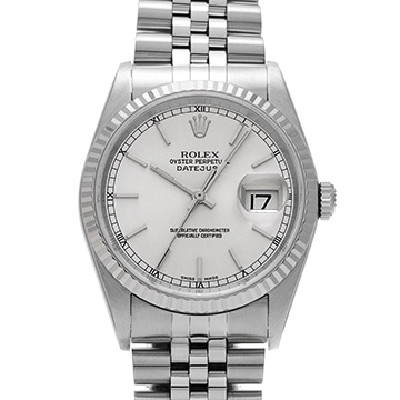 ロレックス デイトジャスト 16234 シルバー メンズ 時計 【中古】【wristwatch】