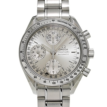 オメガ スピードマスター トリプルカレンダー 3523.30 シルバー メンズ 時計 【中古】【wristwatch】