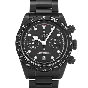 チューダー / チュードル ヘリテージ ブラックベイ クロノ ダーク スペシャルエディション 79360DK ブラック メンズ 時計 【中古】【wristwatch】