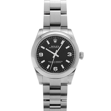 ロレックス オイスターパーペチュアル 31 177200 ブラック ユニセックス 時計 【中古】【wristwatch】