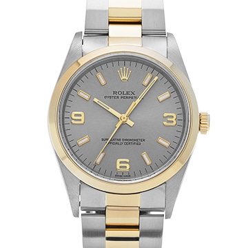 ロレックス オイスターパーペチュアル 14203M グレー メンズ 時計 【中古】【wristwatch】