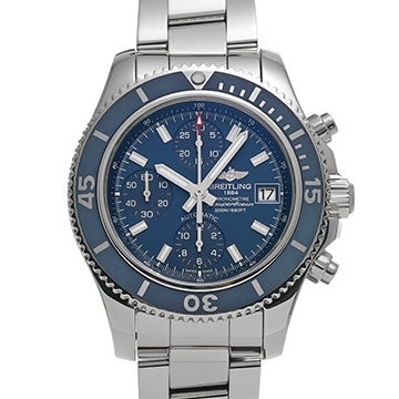 ブライトリング スーパーオーシャン クロノグラフ 42 A13311D1/C971 ブルー メンズ 時計 【中古】【wristwatch】
