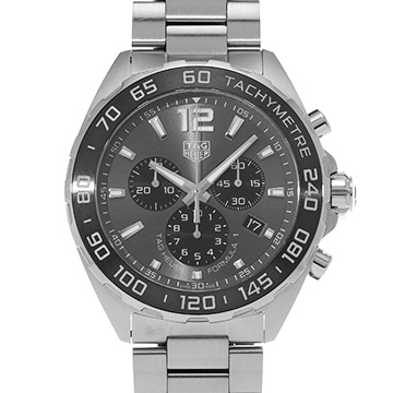 タグ ホイヤー フォーミュラ1 クォーツ クロノグラフ CAZ1011.BA0842 グレー/ブラック メンズ 時計 【新品】【wristwatch】