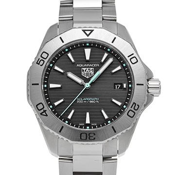 タグ ホイヤー アクアレーサー プロフェッショナル200 ソーラーグラフ WBP1114.BA0000 ブラック メンズ 時計 【中古】【wristwatch】