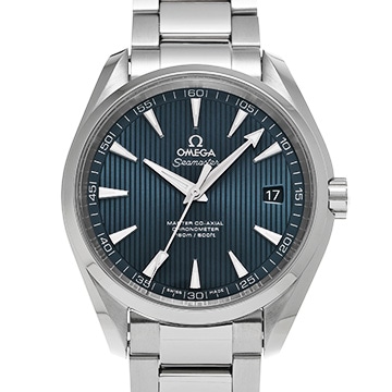 オメガ シーマスター アクアテラ マスターコーアクシャル 231.10.42.21.03.003 ブルー メンズ 時計 【中古】【wristwatch】