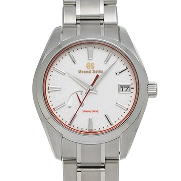 グランドセイコー ヘリテージコレクション スプリングドライブ AJHH SBGA421 ホワイト メンズ 時計 【中古】【wristwatch】