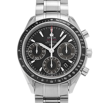 オメガ スピードマスター デイト 1957 日本限定モデル 323.30.40.40.01.001 ブラック/グレー メンズ 時計 【中古】【wristwatch】