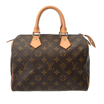 ルイ ヴィトン モノグラム スピーディ 25 ブラウン M41528 モノグラムキャンバス レディース バッグ 【中古】【bag】