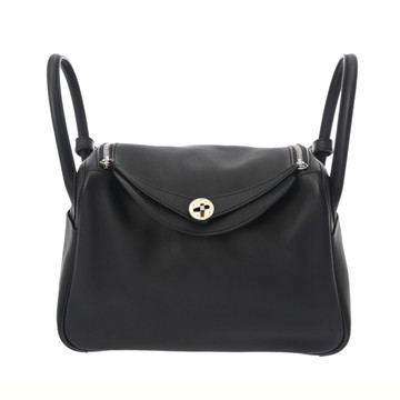 エルメス リンディ 30 トレサージュ ブルーインディゴ/ゴールド/クレ ヴォースイフト レディース バッグ 【中古】【bag】