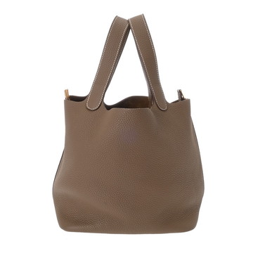 エルメス ピコタン ロック MM エトゥープ トリヨンクレマンス レディース バッグ 【中古】【bag】