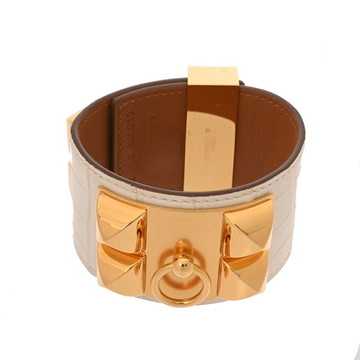 エルメス コリエドシアン ブレスレット #T2 ベトン/ゴールド金具