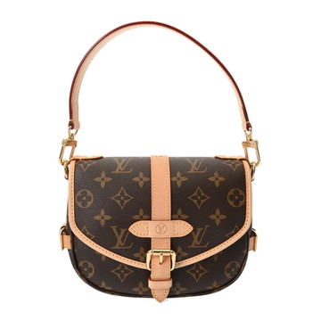 ルイ ヴィトン モノグラム ソミュール BB ブラウン M46740 モノグラムキャンバス レディース バッグ 【中古】【bag】