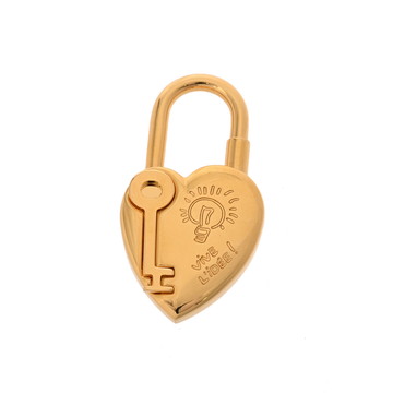 エルメス カデナ ロックハート 2004年限定 ゴールド GP ユニセックス 【中古】【other】