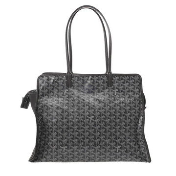 ゴヤール ヘリンボーン アーディ PM グレー HARDY2PMLTY51CG51P ゴヤールディンキャンバス/デシーズトリヨンレザー ユニセックス バッグ 【中古】【bag】