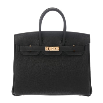 エルメス バーキン 25 ブラック トゴ レディース バッグ 【中古】【bag】