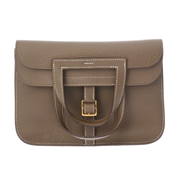 エルメス アルザン 25 エトゥープ トリヨンクレマンス レディース バッグ 【中古】【bag】