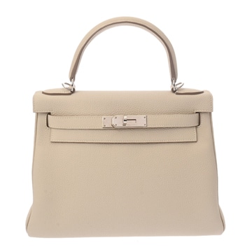 エルメス ケリー 28 内縫い クレ トゴ レディース バッグ 【中古】【bag】
