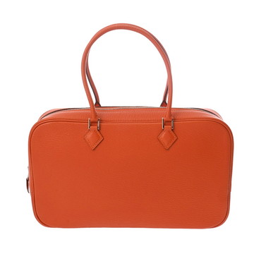 エルメス プリュム エラン 28 オレンジ シェーブル レディース バッグ 【中古】【bag】