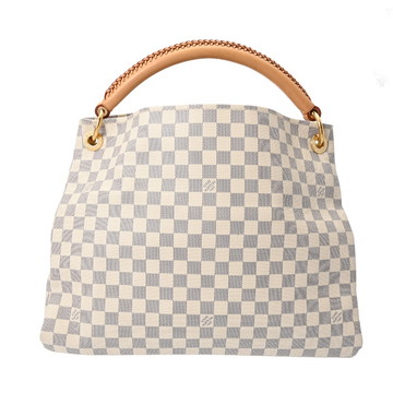 ルイ ヴィトン ダミエ アーツィー MM  ホワイト M41174 ダミエアズールキャンバス レディース バッグ 【中古】【bag】