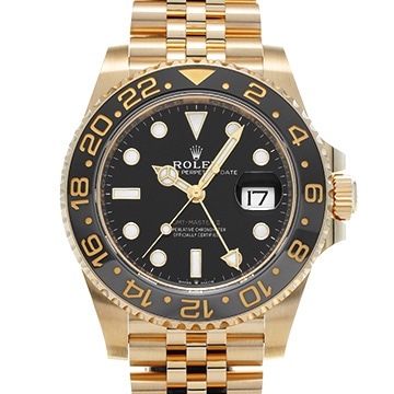 ロレックス GMTマスターII 126718GRNR ブラック メンズ 時計 【中古】【wristwatch】