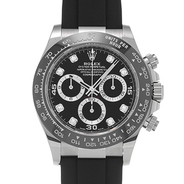 ロレックス コスモグラフ デイトナ 116519LNG ブラック/ダイヤモンド メンズ 時計 【中古】【wristwatch】