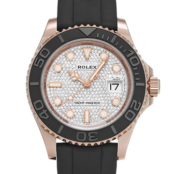 ロレックス ヨットマスター 40 126655 パヴェダイヤモンド メンズ 時計 【中古】【wristwatch】