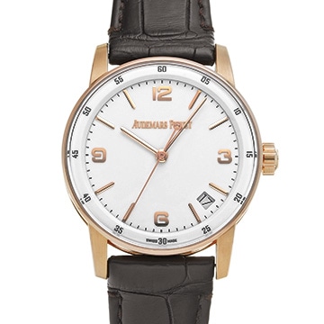 オーデマ ピゲ CODE 11.59 バイ オーデマピゲ 15210OR.OO.A099CR.01 ホワイトラッカー メンズ 時計 【中古】【wristwatch】