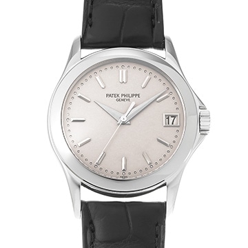 パテック フィリップ カラトラバ 5107G-001 シルバー メンズ 時計 【中古】【wristwatch】
