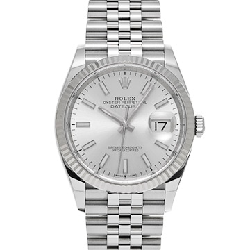 ロレックス デイトジャスト 36 126234 シルバー メンズ 時計 【中古】【wristwatch】