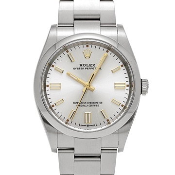 ロレックス オイスターパーペチュアル 36 126000 シルバー メンズ 時計 【中古】【wristwatch】