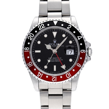 ロレックス GMTマスターII 16710 ブラック メンズ 時計 【中古】【wristwatch】