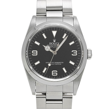 ロレックス エクスプローラー 14270 ブラック メンズ 時計 【中古】【wristwatch】